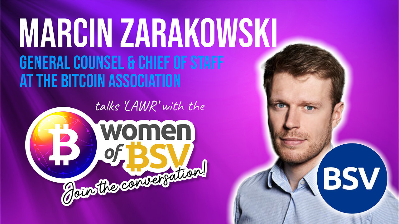 Marcin Zarakowski - General Counsel & Chief of Staff BA - Conversation #65 with the Women of BSV