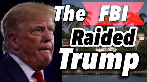 BREAKING NEWS!!! Wow!! The FBI just raided Trump!!