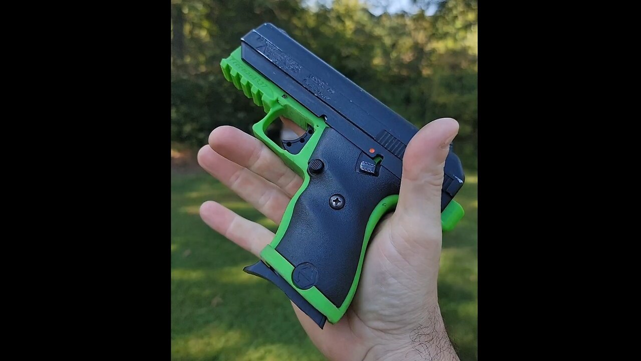 Lo-Point aka Hi-Point Zombie Gun in Zombie Green Theme