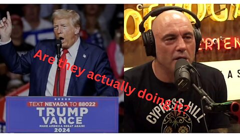 IS Rogan going to Trump on?