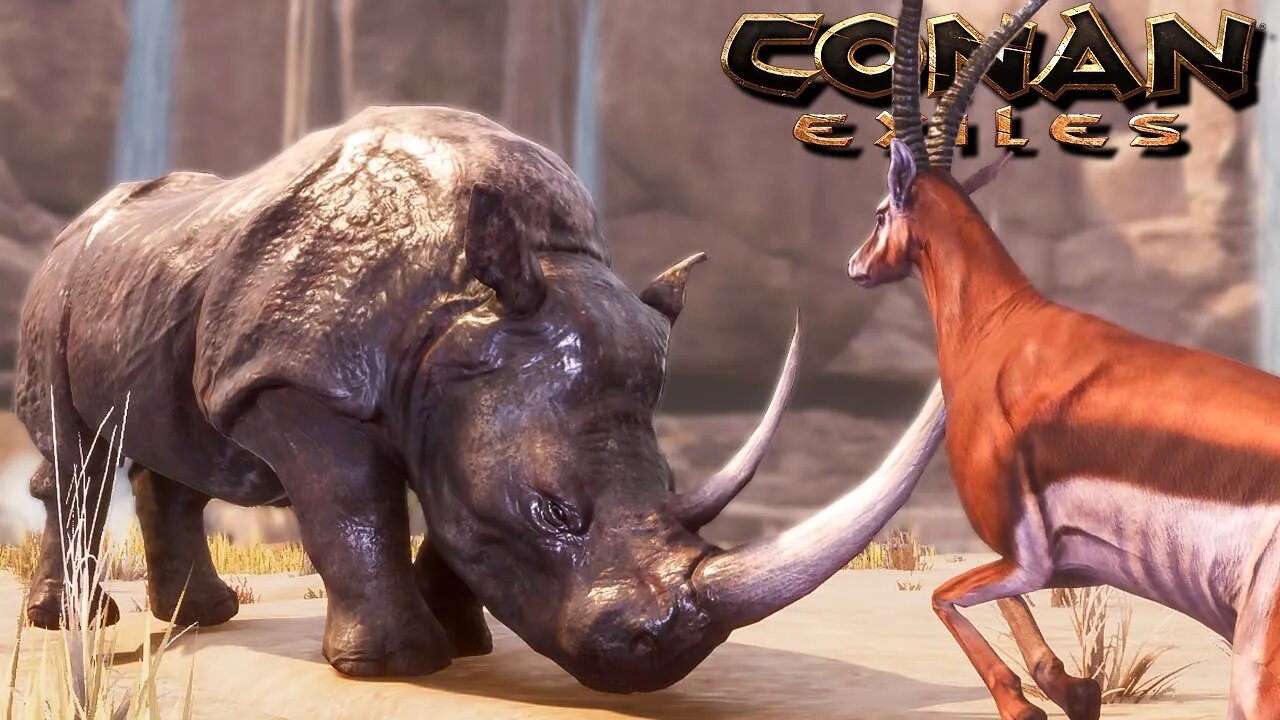 Perdi minha Gazela Para o Boss, Vamos Para a Savana - Conan Exiles 2021