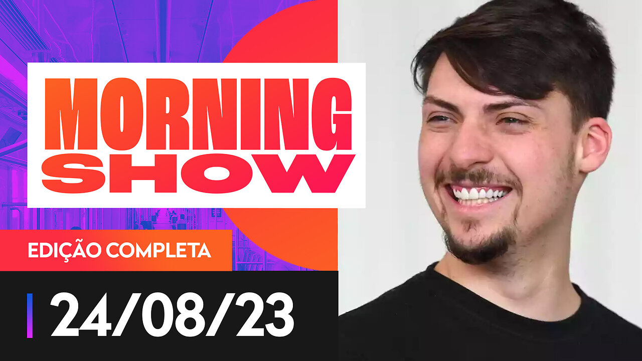 JAIR RENAN BOLSONARO É ALVO DE OPERAÇÃO DA POLÍCIA CIVIL DO DF - MORNING SHOW - 24/08/2023