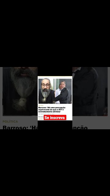 Barroso diz que STF não é ativista #shorts #noticias #news