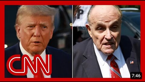 Trump headlining $100.000-a-plate fundraiser for rudy giuliani . Hear why