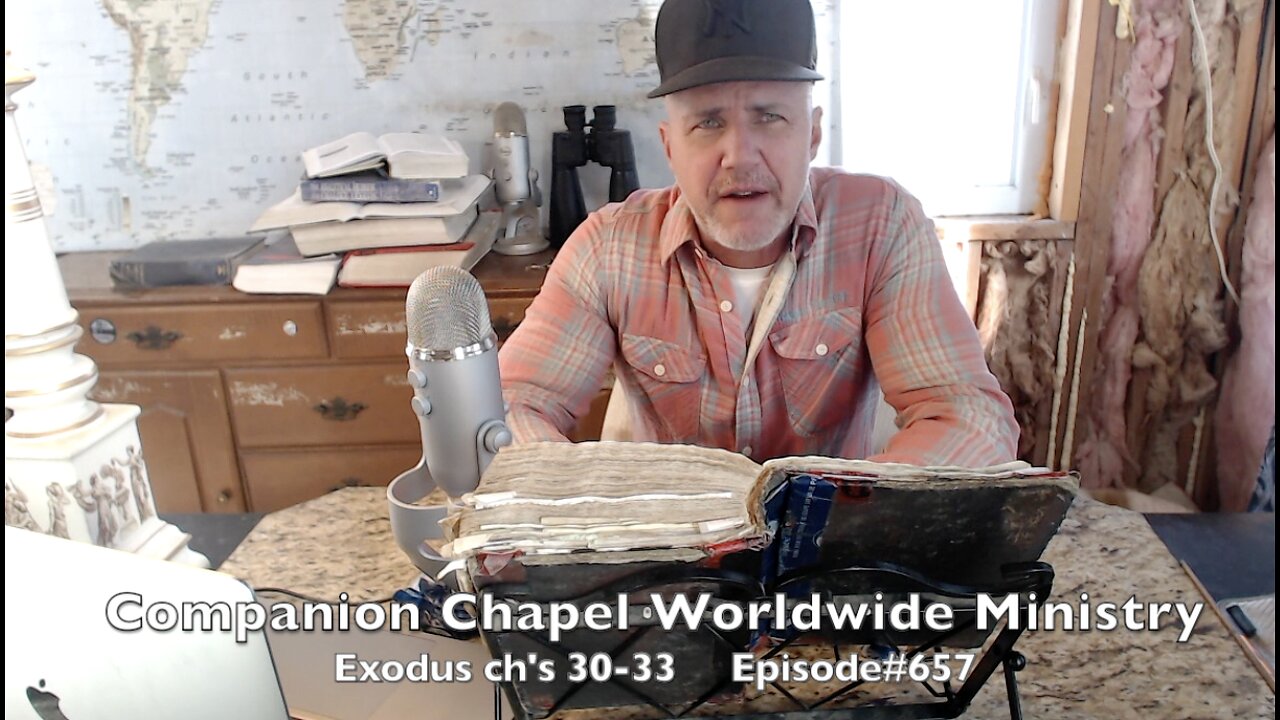 Exodus ch's 30-33 ' Aaron and a obscene mobscene worship a gold calf ' Episode#657