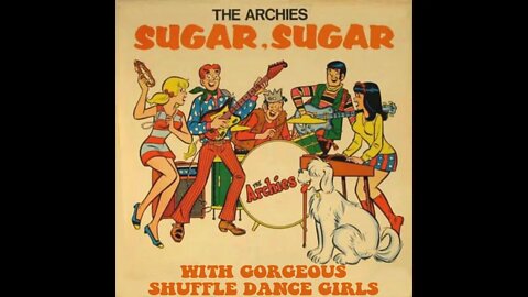 Sugar Sugar By The Archies {Re-Mix} With Gorgeous Honey Honey Shuffle Dance Girls