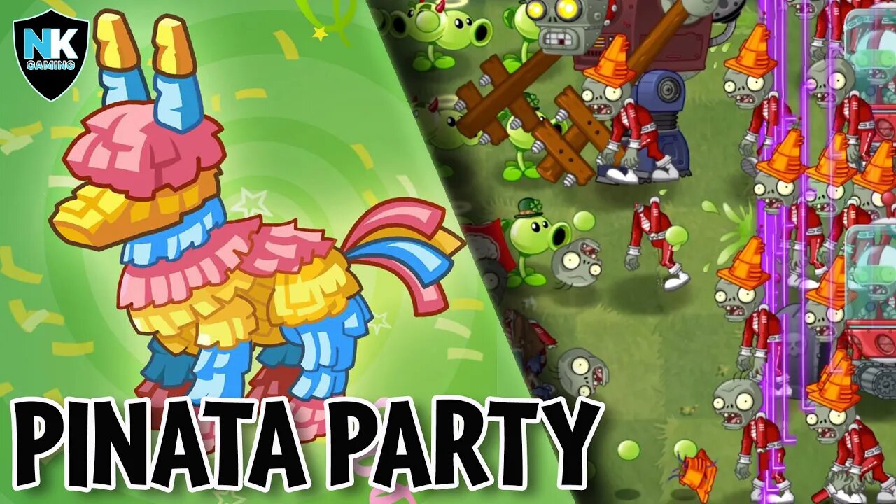 PvZ 2 - Pinata Party - May 18, 2022 - Level 1 Plants