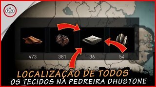 Assassin's creed valhalla, Localização de todos os tecidos na pedreira Dhustone | super dica