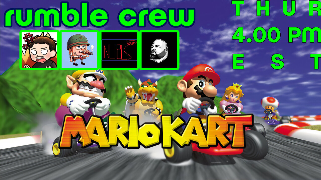 MARIO KART Wii - RumbleCrew on the Roads!