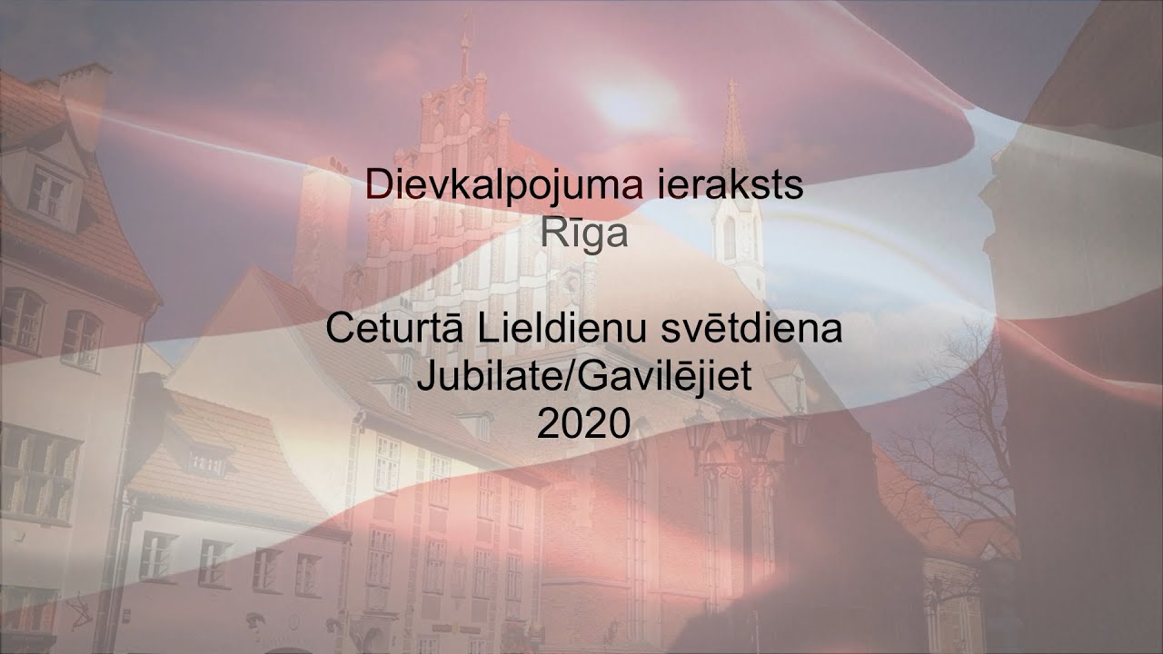 Dievkalpojuma ieraksts 03.05.2020