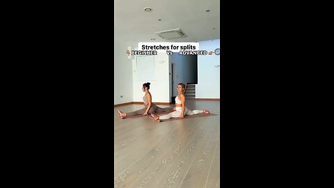 Get your splits 🤸🏽‍♀️ stretches to practice that will help you develop your splits