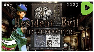 *BLIND* Becoming the Jibl Sandwich ||||| 05-04-23 ||||| Resident Evil HD Remaster