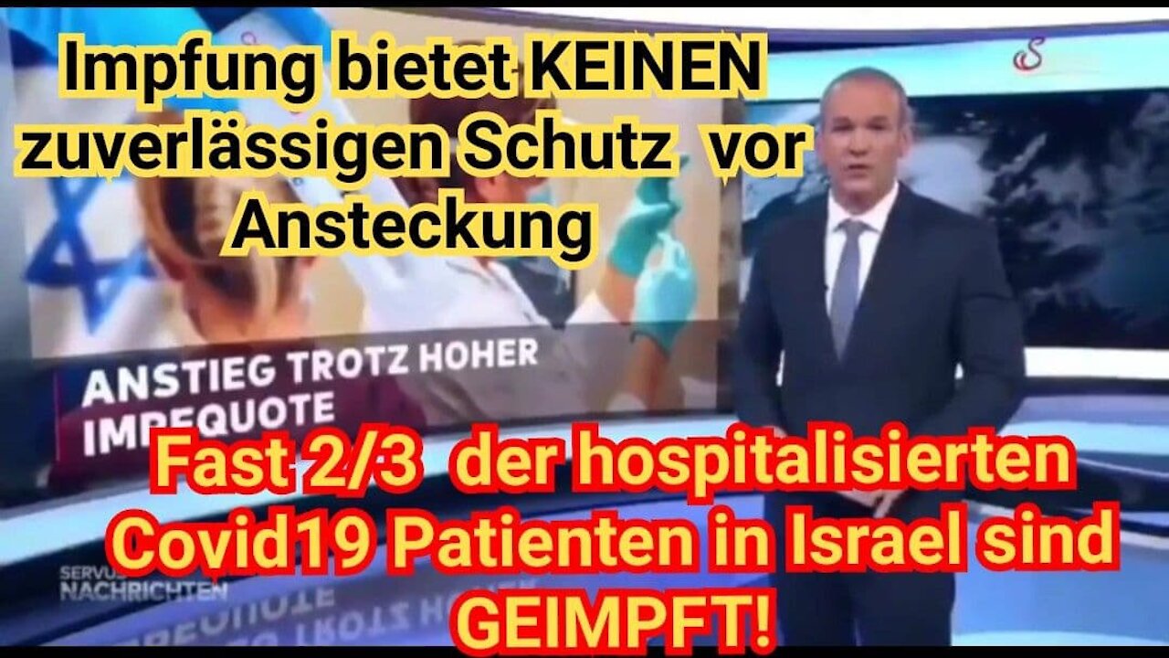 Ansteckung trotz hoher Impfquote! Mehrheit der hospitalisierten israelischen Patienten GEIMPFT!