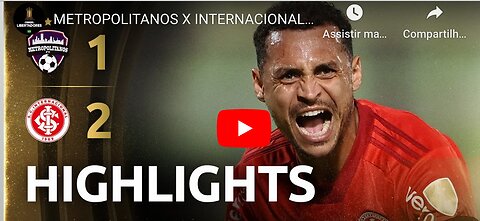 Copa Libertadores 2023 Metropolitanos – Inter-RS - rodada 4