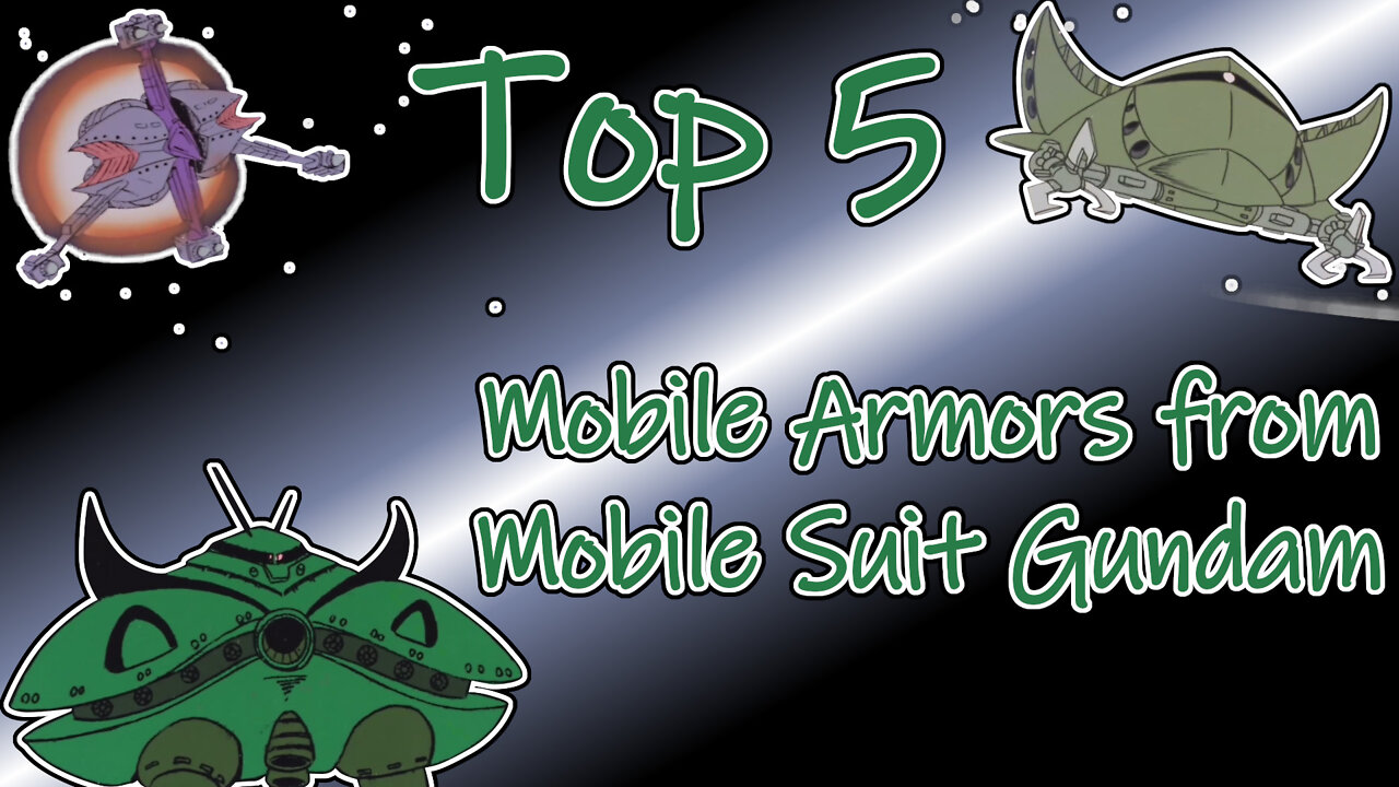 Top 5 Mobile Armors from Mobile Suit Gundam - Golden Gundam Award Show #3