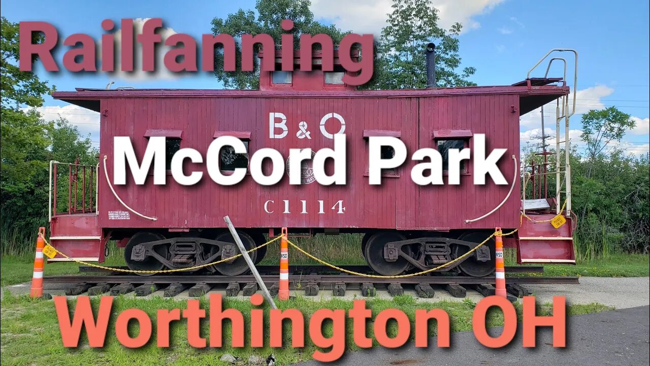 McCord Park, Worthington Ohio catching NS and CSX Part 1