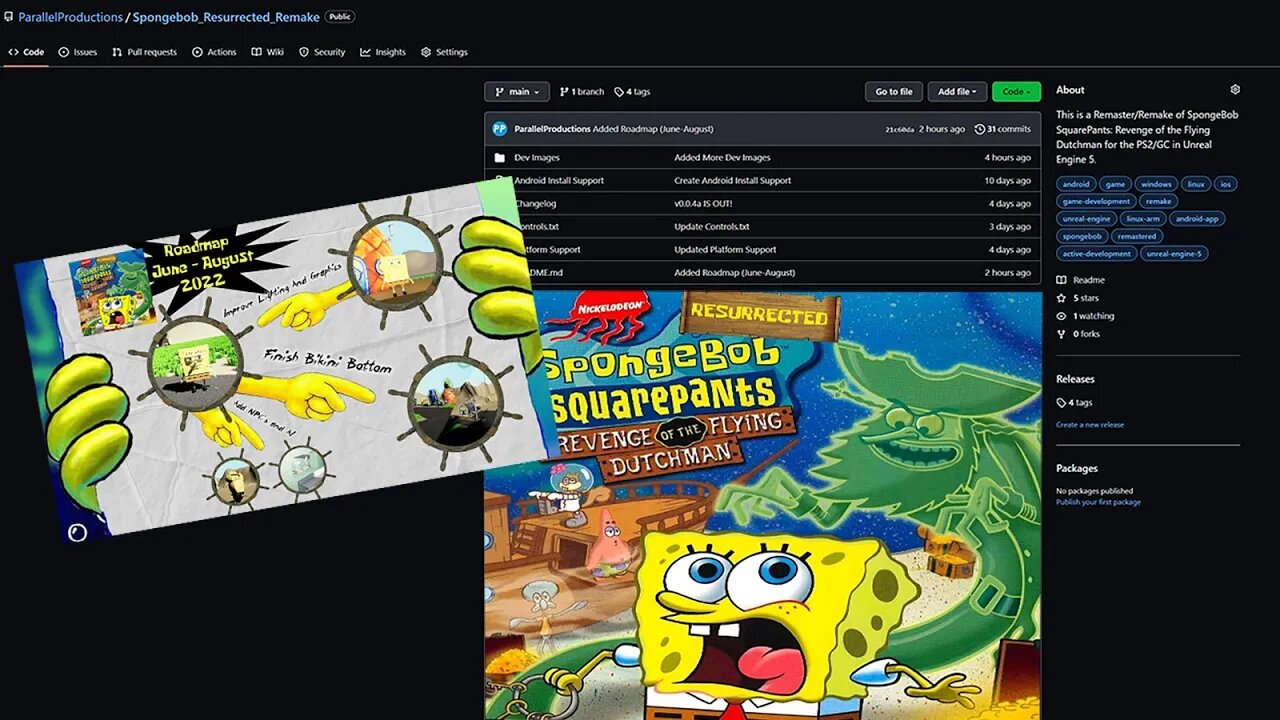 SpongeBob SquarePants: Revenge of the Flying Dutchman Resurrected (Development Stream)