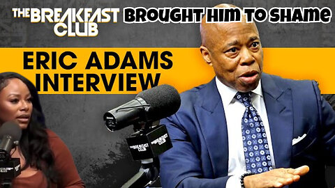 ERIC ADAMS INTERVIEW ON BREAKFAST CLUB BROUGHT HIM TO SHAME, HIS FEELINGS WAS HURT