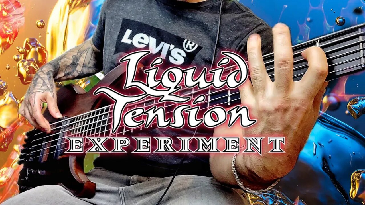 LIQUID TENSION EXPERIMENT - The Passage of Time (Bass Tutorial + Tabs)