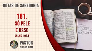 181. Só pele e osso - Salmo 102.5 - Pr. Nilson Lima #DEVOCIONAL