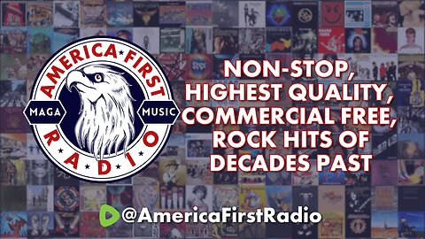 America First Radio | Rock Hits of Decades Past! | MAGA Music