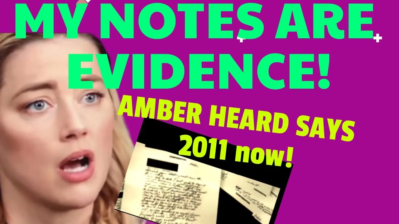 “I have YEARS of NOTES!” OMG! #amberheard #shorts