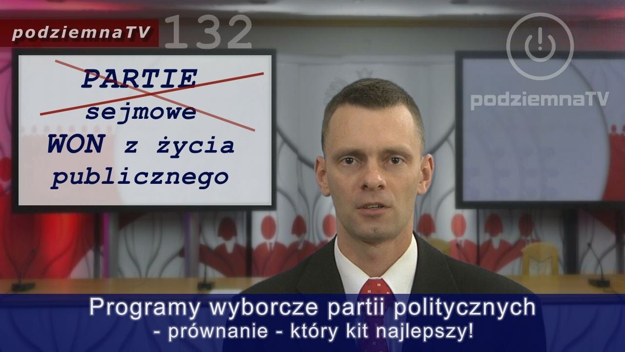 podziemna TV - Programy partii i obietnice wyborcze oszustów-który lepszy! #132 (21.09.2015)