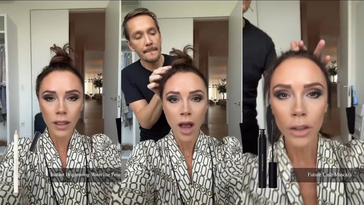 Victoria Beckham Makeup Routine