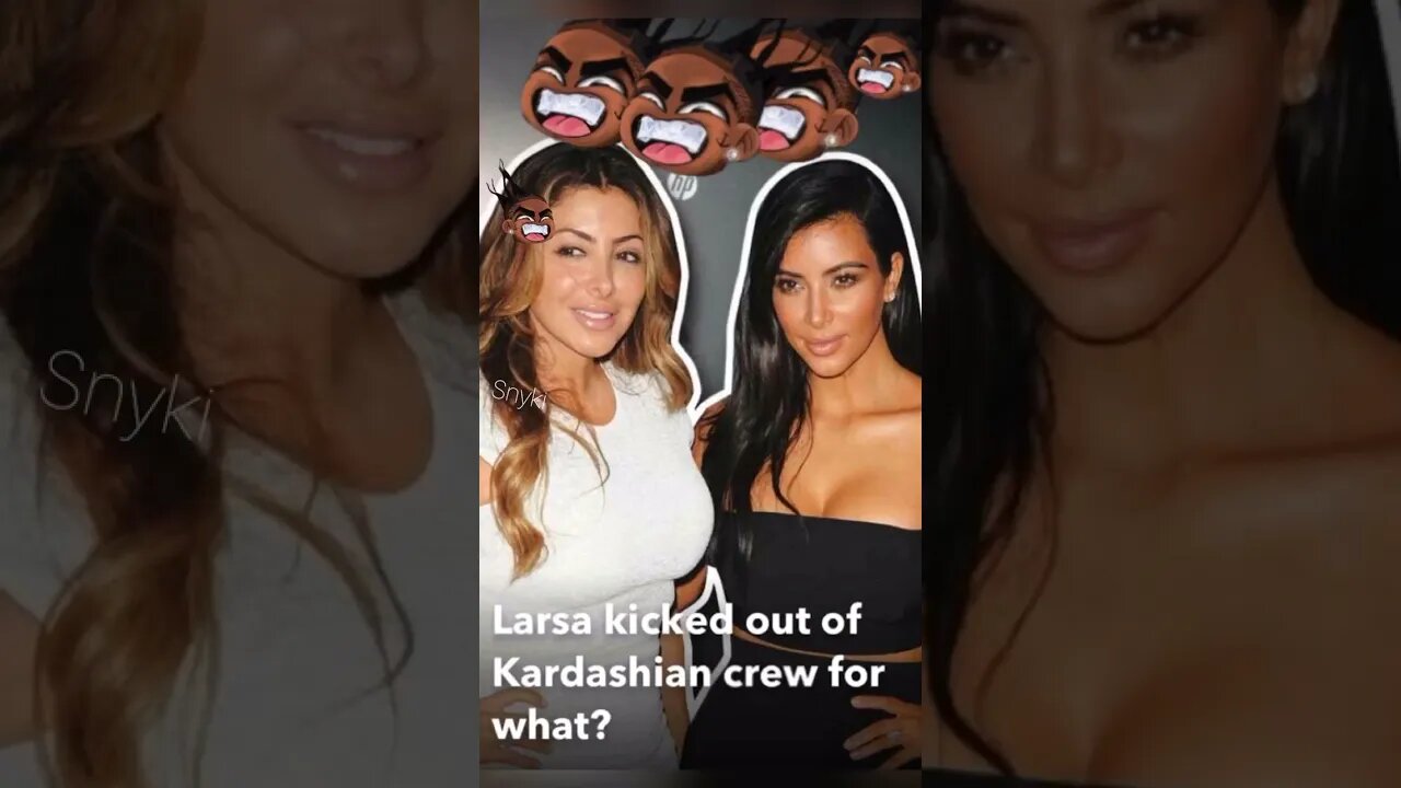 Larsa kicked out off Kardashian crew for what? #shorts #rappers