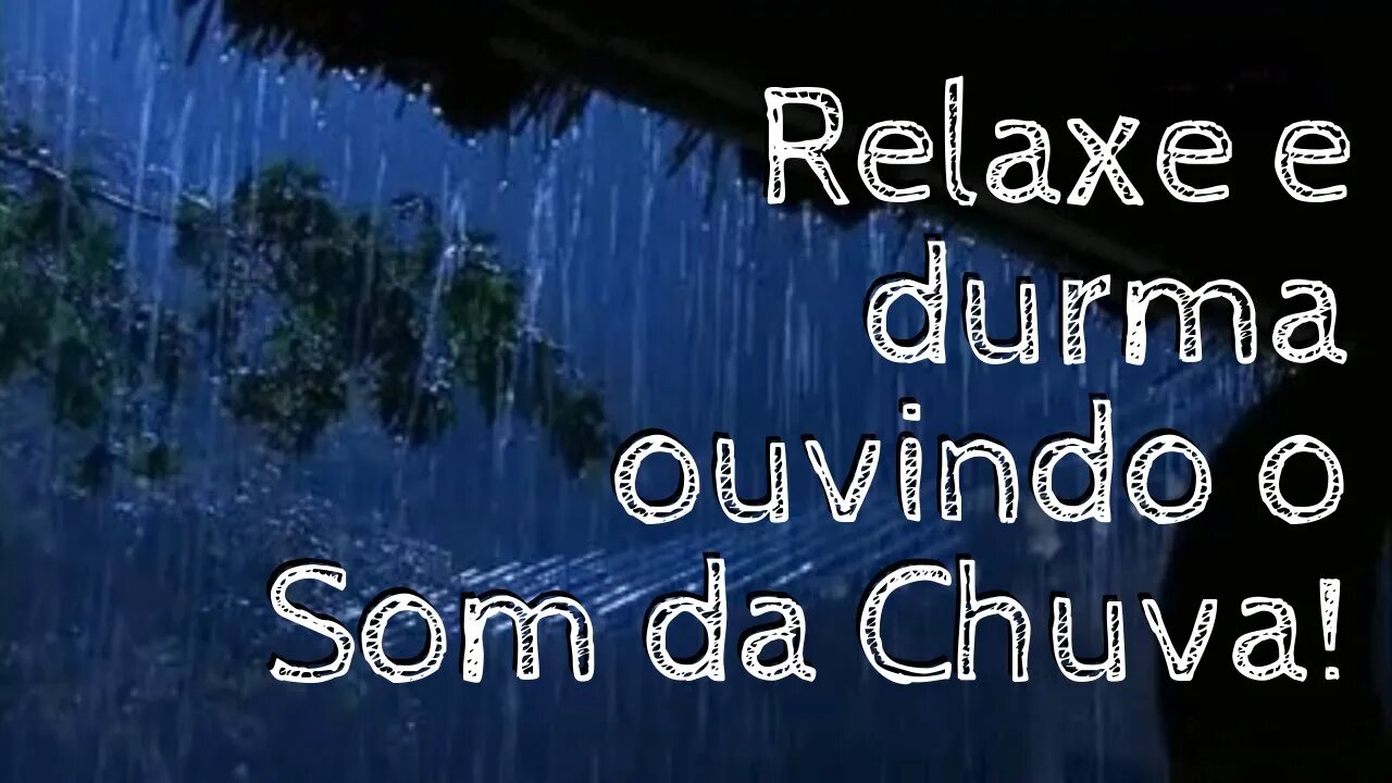 Durma e Relaxe ao Som da Chuva com Relâmpagos e Trovoadas