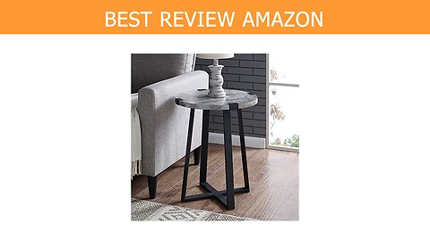 WE Furniture AZF18MWSTDC Table Concrete Review