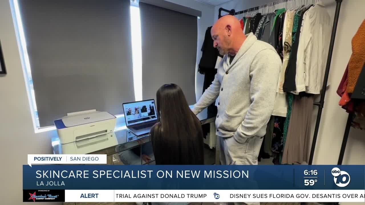 La Jolla aesthetician building confidence for homeless through non-profit