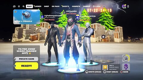 Playing Tilted Zone Wars with My Boyz!