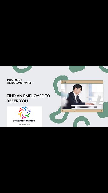 Find an Employee to Refer You #shorts