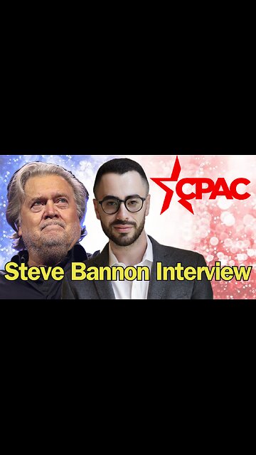 EXCLUSIVE: Steve Bannon on Israel CPAC 2024
