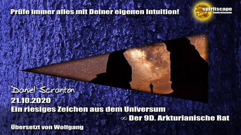 Ein riesiges Zeichen aus dem Universum ∞ Der 9D. Arkturianische Rat