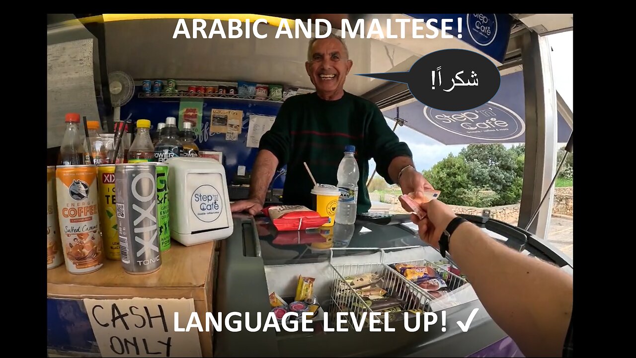 Yorkshire Man Maltese and Arabic Language Level Up