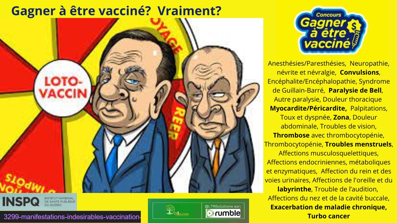 LTRSolutions - La loto-vaccin ou la roulette russe?