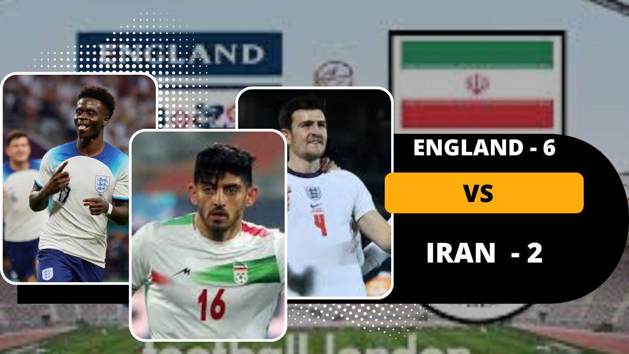 ENGLAND VS IRAN FIFA World Cup 2022 ||# QATAR