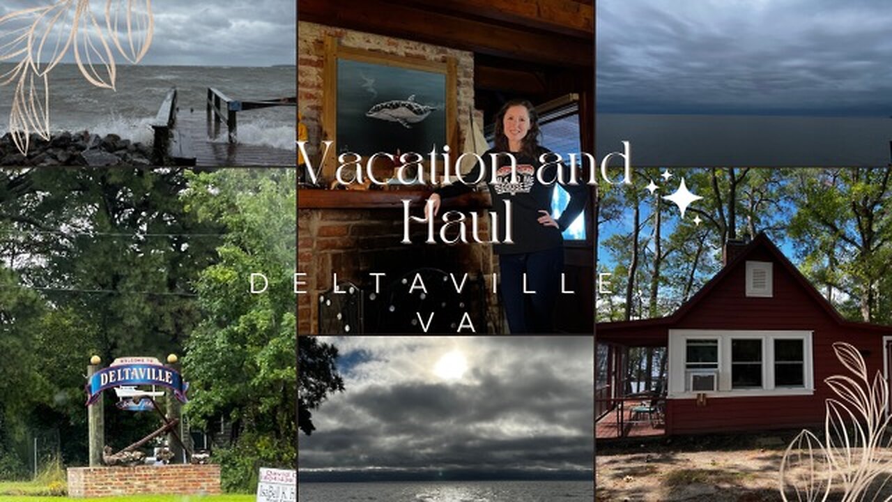 Vacationing in a Tropical Storm | Deltaville, VA | Antique Haul