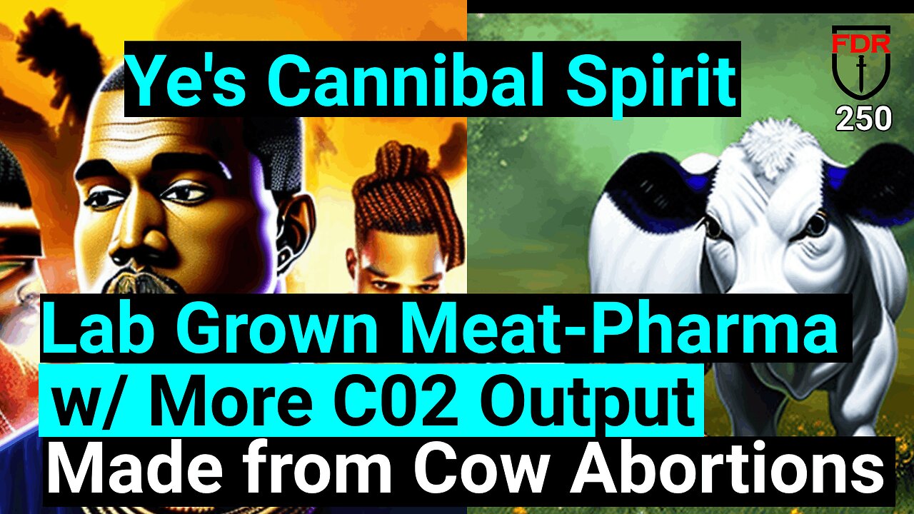 Kanye West, Spirit of a Cannibal and Lab Grown Beef worse for So Called Climate