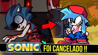 MOD Infernal do SONIC EXE v3.0 foi CANCELADO no Friday night Funkin #shorts