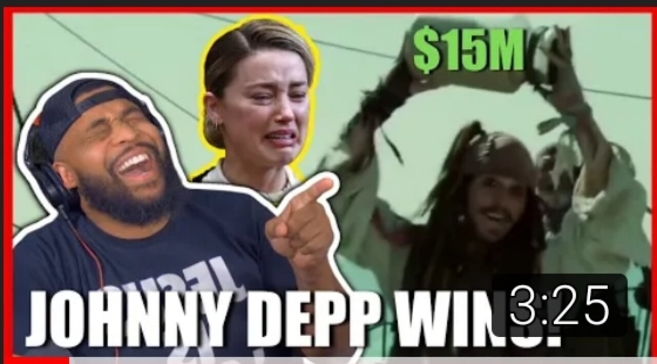 Johnny Depp WON!