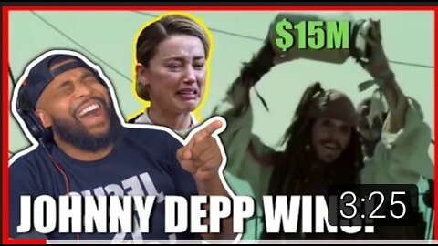 Johnny Depp WON!