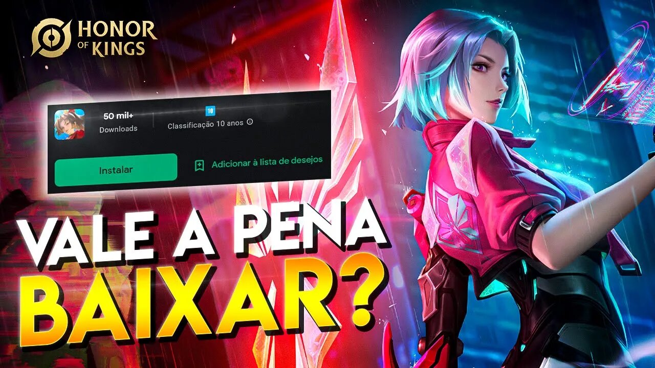 CHEGOU O NOVO MOBA HONOR OF KINGS