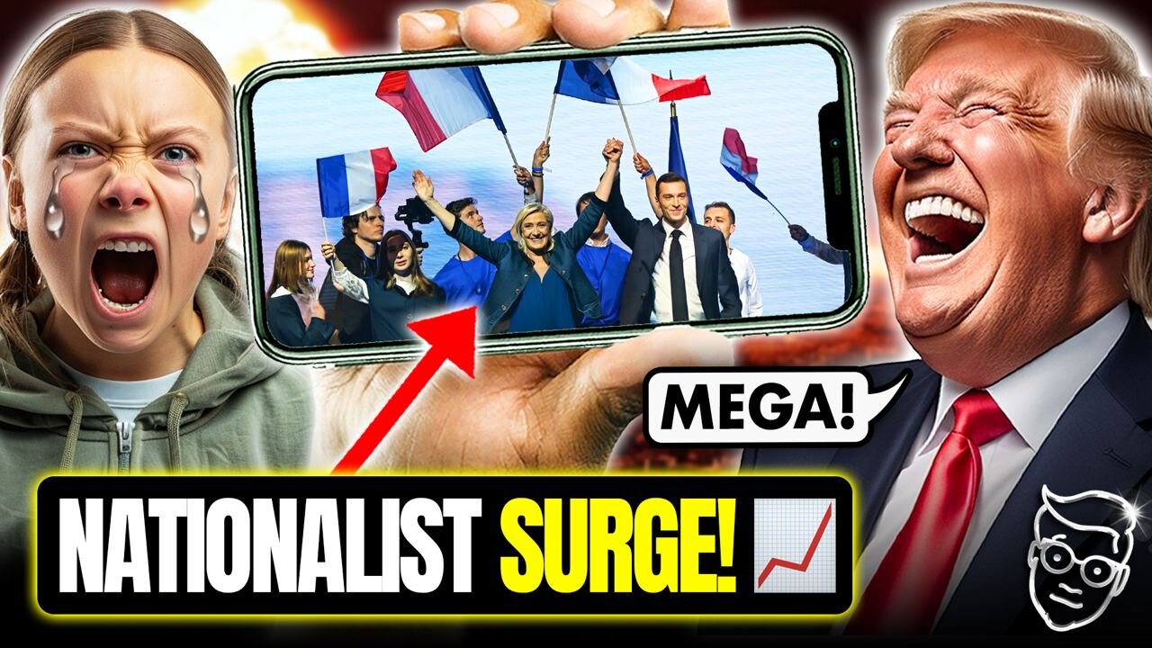 Nationalists SHOCK World, Conquer GLOBALIST Europe in Election LANDSLIDE! Greta Weeps, Libs RESIGN🇪🇺