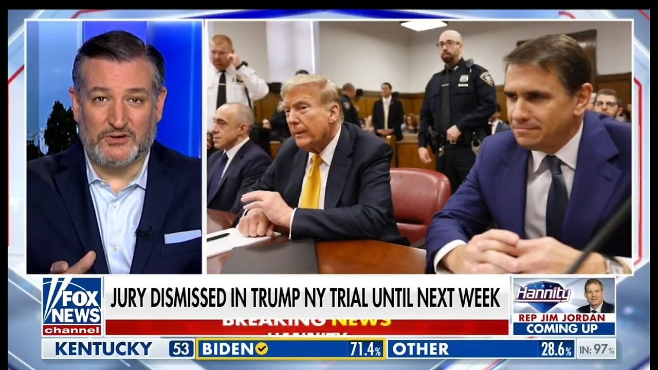 Sen Ted Cruz: Trump Trial Is An Absolute Travesty