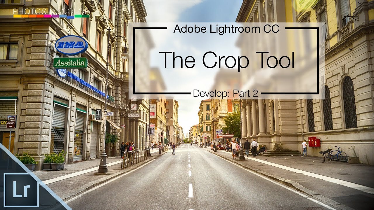 Lightroom 6 / CC Tutorial - Crop Tool - How to crop a photo in Lightroom CC