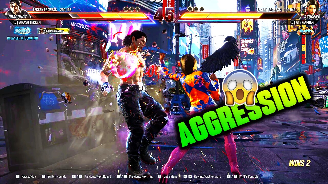 Brutal Aggression: Dragunov vs Azucena | Tekken 8 Online Rank