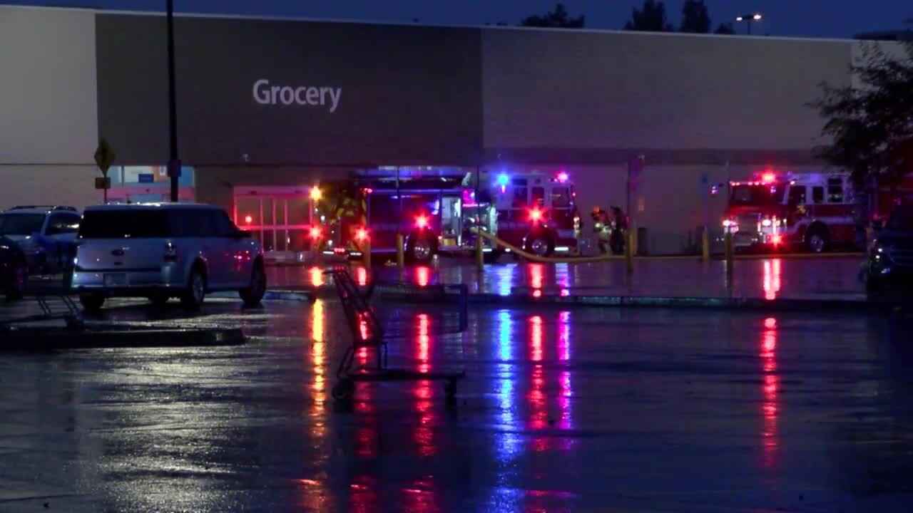 TPD, TFD respond to fire at Speedway and Kolb Walmart Friday